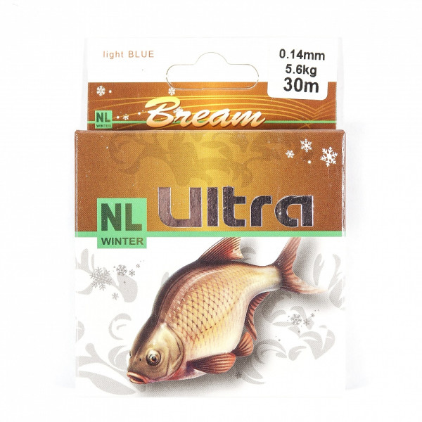 Леска зимняя NL Winter Ultra -30C 30 м. 0,10 мм в Ангарске