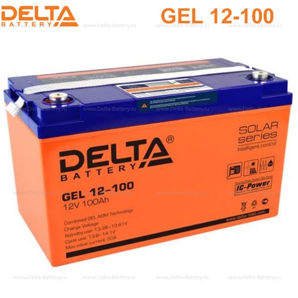 Аккумуляторная батарея Delta GEL 12-100 в Ангарске