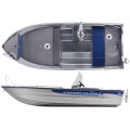 Алюминиевая лодка Linder Sportsman 445 CATCH в Ангарске